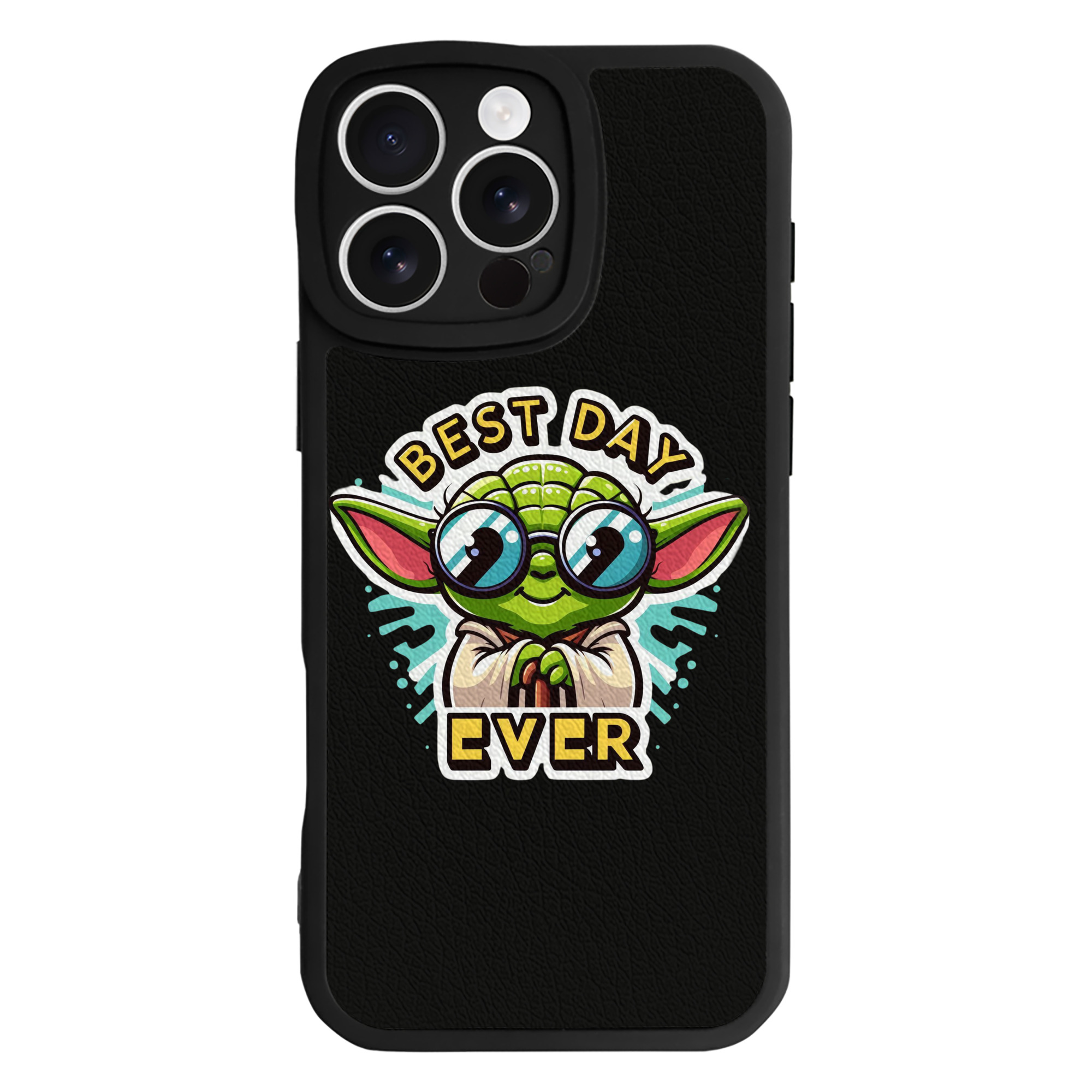 （画像用） スター・ウォーズ Star Wars 【iPhone 16シリーズ対応】シリコンスマホケース（レザー調） 材質：シリコン